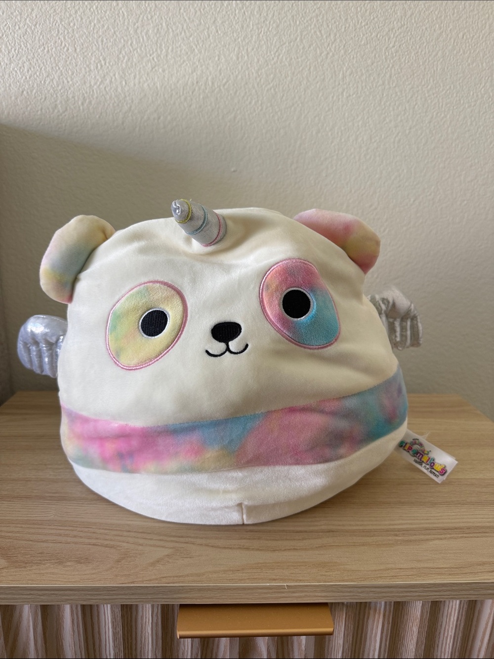 Squishmallow Flip A Mallow 12" Hudson Blue Unicorn & Pei Pandacorn Kellytoy